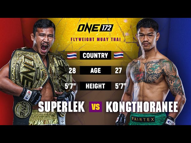 Flawless Muay Thai Mastery  Superlek vs. Kongthoranee | Full Fight