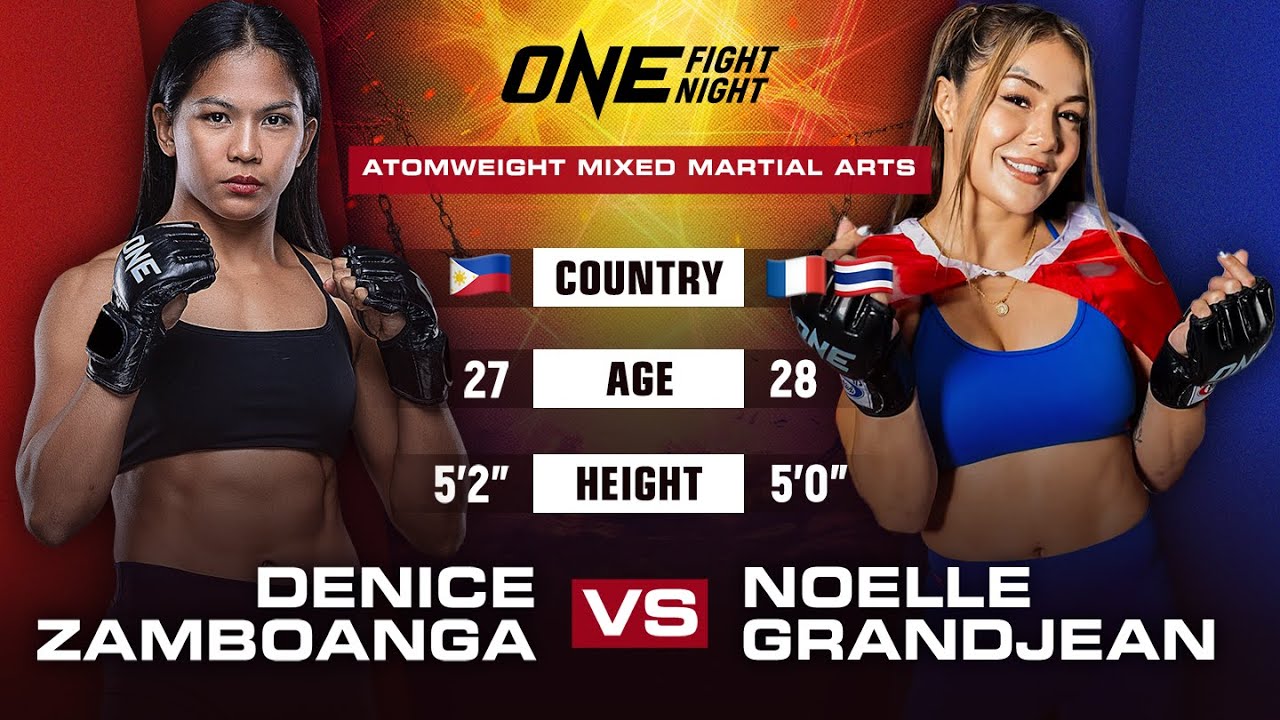 High Intensity Women’s MMA Fight | Zamboanga vs. Grandjean