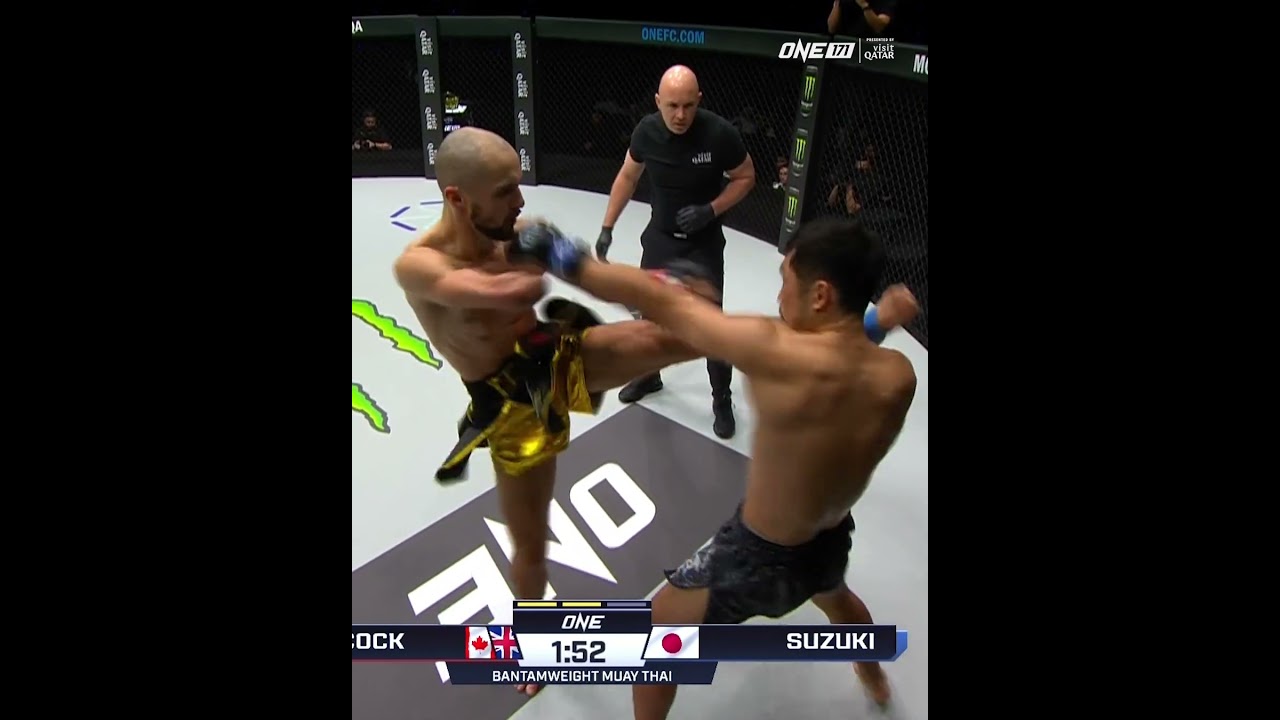 Jake Peacock and Shinji Suzuki threw down in a wild Muay Thai clash at ONE 171: Qatar!