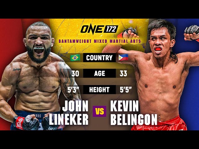 John Lineker  vs. Kevin Belingon   | MMA Full Fight