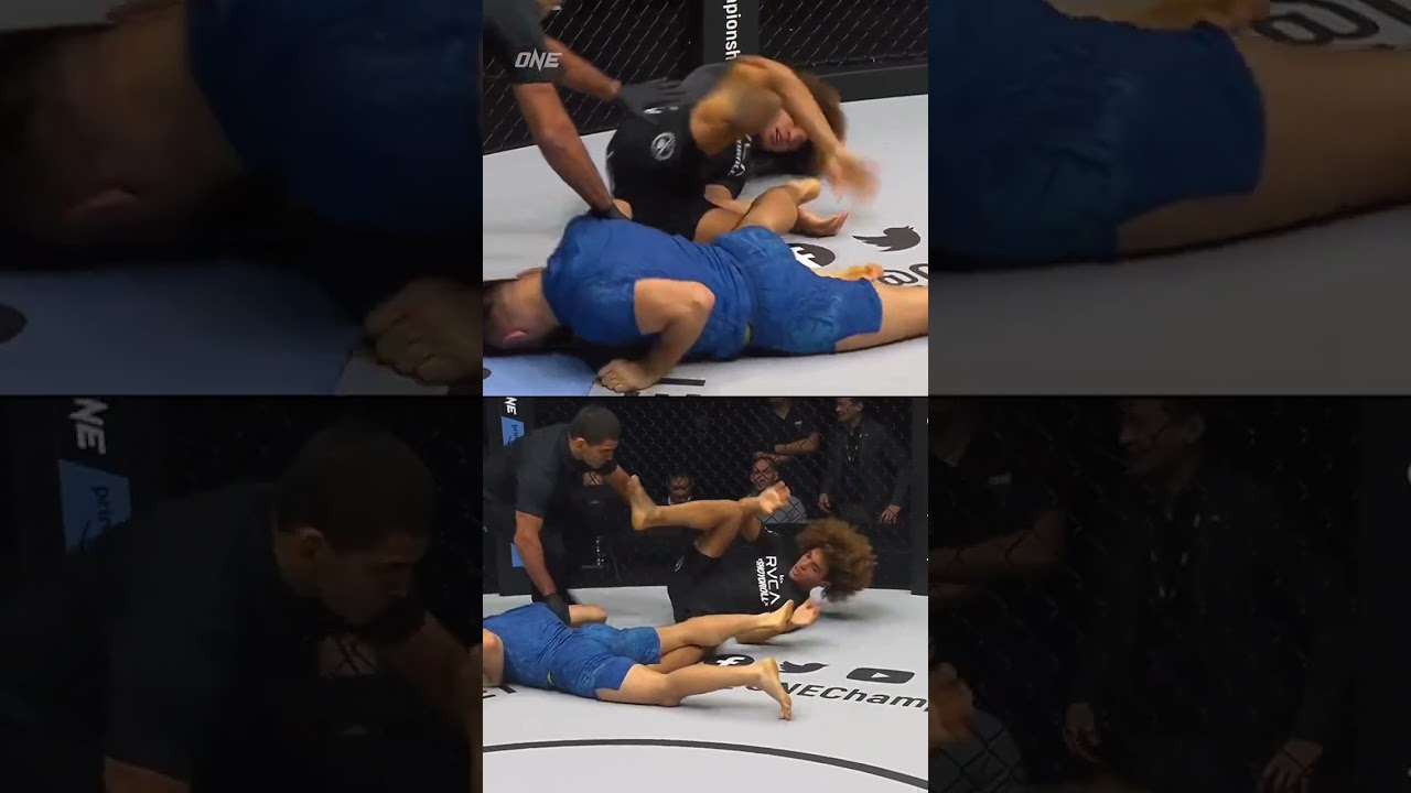 Kade Ruotolo CRANKED that heel hook!