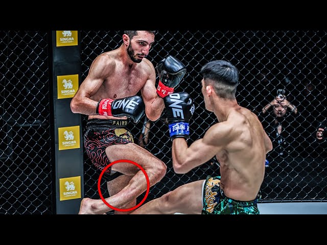 Nasty Leg Kicks Masaaki Noiri vs. Shakir Al Tekreeti