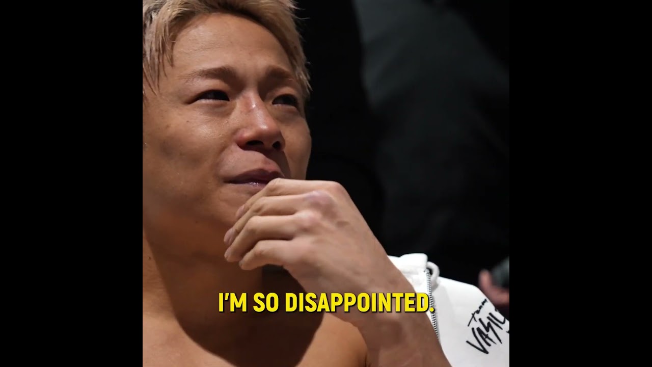 Only way is up ☝️ Takeru is consoled by kickboxing legend Masato after a tough loss to Superlek