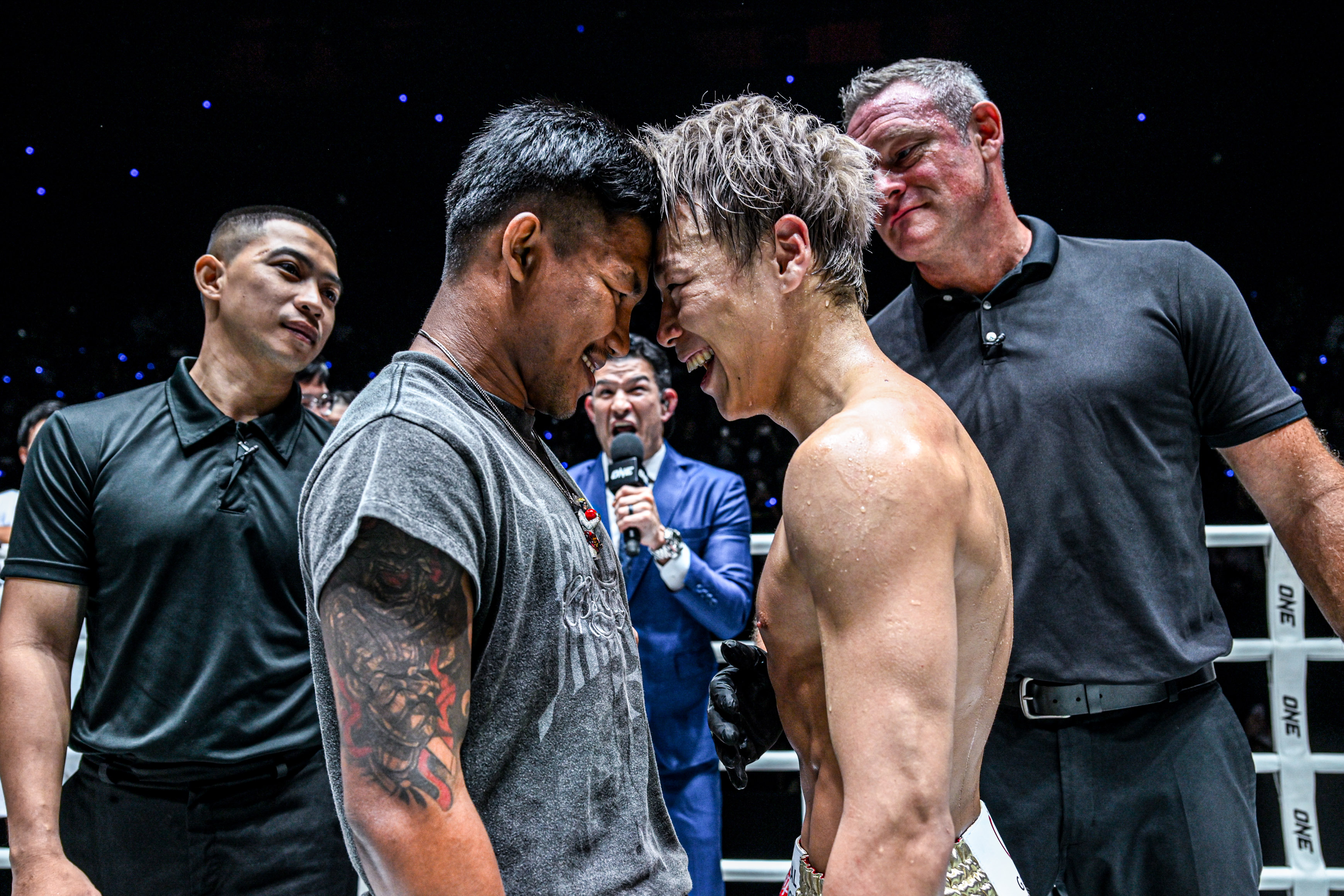 Takeru Segawa and Rodtang Jitmuangnon face off